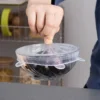 Silicone Food Cover Stretch Lids (6 Pcs Set / 62 Gm) - Image 4