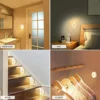 Round Shape 8 LED Motion Sensor Induction Led Light (1 Pc) - Image 4