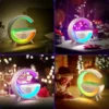 3-In-1 Multi-Function LED Night Lamp With Bluetooth Speaker, Wireless Charging - Image 2