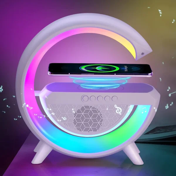 3-In-1 Multi-Function LED Night Lamp With Bluetooth Speaker
