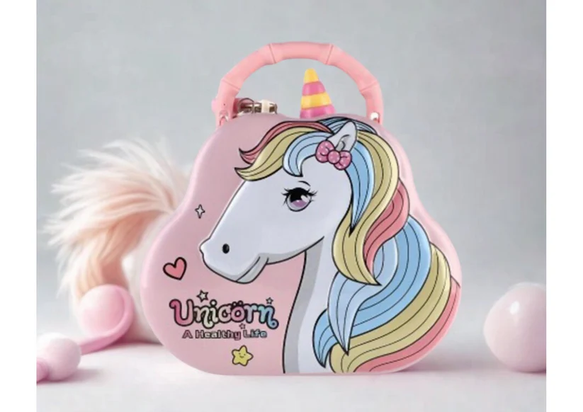 Unicorn Shaped Money and Storage Box for Kids