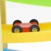 Car Racer Track Play set Wooden Click Clack Toys With 4 Mini Racers - Image 3