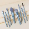 8-Piece Mini Makeup Brush Kit (Mix Colors) - Image 3