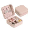 Mini PU Leather jewellery Box for Travel & Storage (1pc) - Image 3