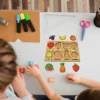 Wooden Fruits Puzzle Learning Educational Board (1 Set ) - Image 2