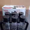6-Piece Plastic Spice Jar Set with Stand - Image 5