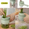 4 IN 1 Kitchen Electric Vegetable Cutter - Image 4