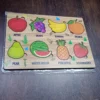 Wooden Fruits Puzzle Learning Educational Board (1 Set ) - Image 4