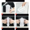 Foldable Ice Tray with Lid, 2-in-1 Ice Ball Maker - Image 4