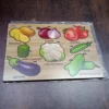 Wooden Vegetable Puzzle Learning Educational Board (1 Set) - Image 2