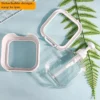 Portable Soap Dispensers Pressing Refillable Liquid Container for Kitchen Bathroom (1 Set) - Image 2