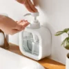 Portable Soap Dispensers Pressing Refillable Liquid Container for Kitchen Bathroom (1 Set) - Image 4
