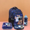 5 in 1 School Bag Includes lunch bag, 14 inch School Bags, water bottle & pencil case in box packing (1 Set / Mix Color)) - Image 5