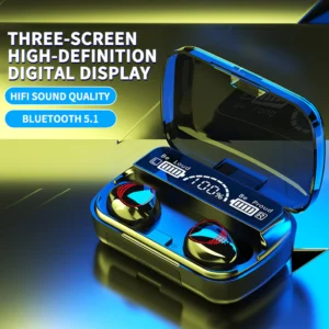 Wireless Bluetooth 5.0 In-Ear Earbuds – Mini Stereo with Mic